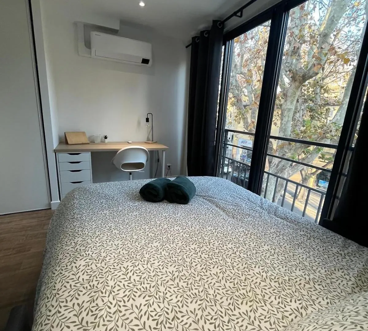 Chez Edouard - Superbe Triplex Neuf - 6 Chambres - Centre Ville Proche Rotonde Allees Provencales 普罗旺斯地区艾克斯
